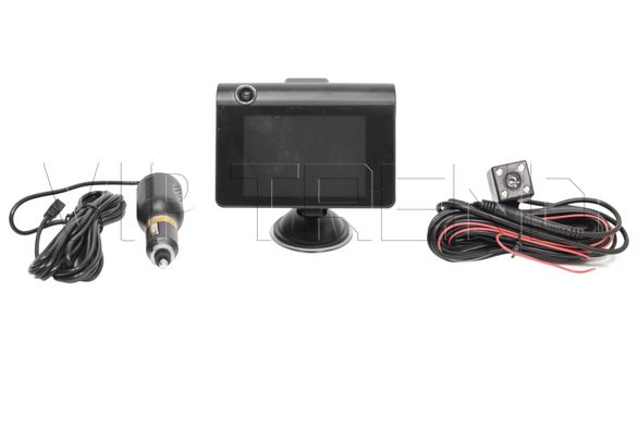 Автомобильный видео-регистратор на 3 камери XH 202 / 319 