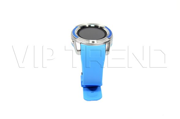 Смарт - часы Smart Watch V8 (умный часы с камерой, голубой)
