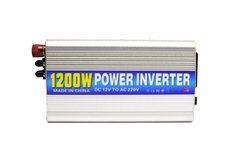 Инвертор 1200W 12 V-220 V автомобильный преобразователь тока с USB