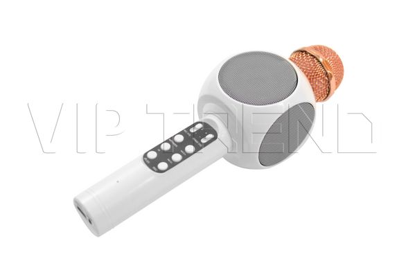 Микрофон Bluetooth WS 1816 2 в 1 (беспроводной микрофон)(белый)