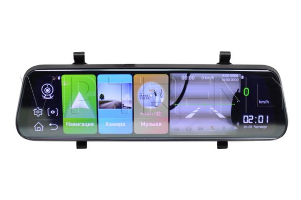 Зеркало видеорегистратор K40 10" Android 8.1 Сенсорный экран GPS
