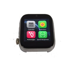 Умные часы-телефон 1.54" смарт часы с камерой Smart Watch Z6S (серые + черный ремешок)