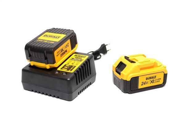 Акумуляторная болгарка DeWalt DCG405P2 бесщеточный 24V / 5Ah.
