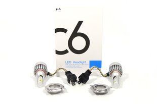 Led лампы H4 6500K 3800 lm 36W светодиодные лампы C6