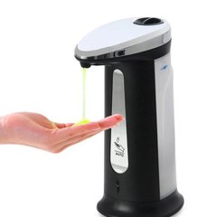 Сенсорний дозатор для рідкого мила Soap Magic (чорний, стильний дизайн, просто піднеси руки)