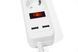 Подовжувач-мережевий фільтр 1.5 м ( 6 розеток + 2 USB)