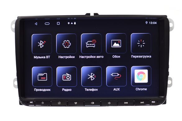 Автомагнітола Рi-906 2 Din 11" Android GPS Bluetooth Wi-Fi (підходить для Volkswagen / Skoda / Seat)