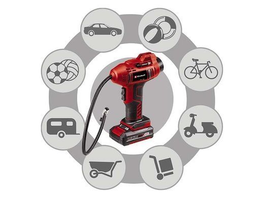 Компресор ручний акумуляторний Einhell CE-CC 18 Li - Solo