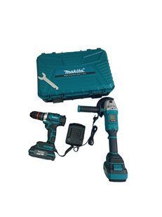 Набор аккумуляторного инструмента Makita 2 в 1 (36V/5A) шуруповерт Makita DTW 485, болгарка Makita 9237 CB