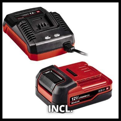 Шуруповерт аккумуляторный Einhell TE-CD 12/1 3X-Li (4513595)