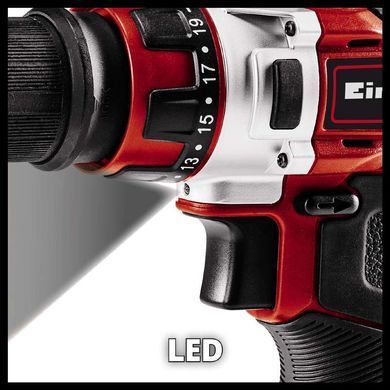 Шуруповерт аккумуляторный Einhell TE-CD 12/1 3X-Li (4513595)