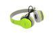 Наушники беспроводные P47 Bluetooth серо-салатовые